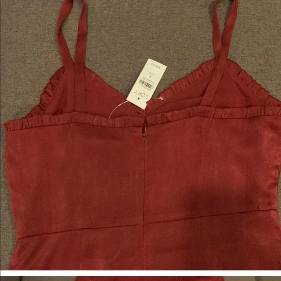 Loft strappy satin dress - Picture 5 of 5